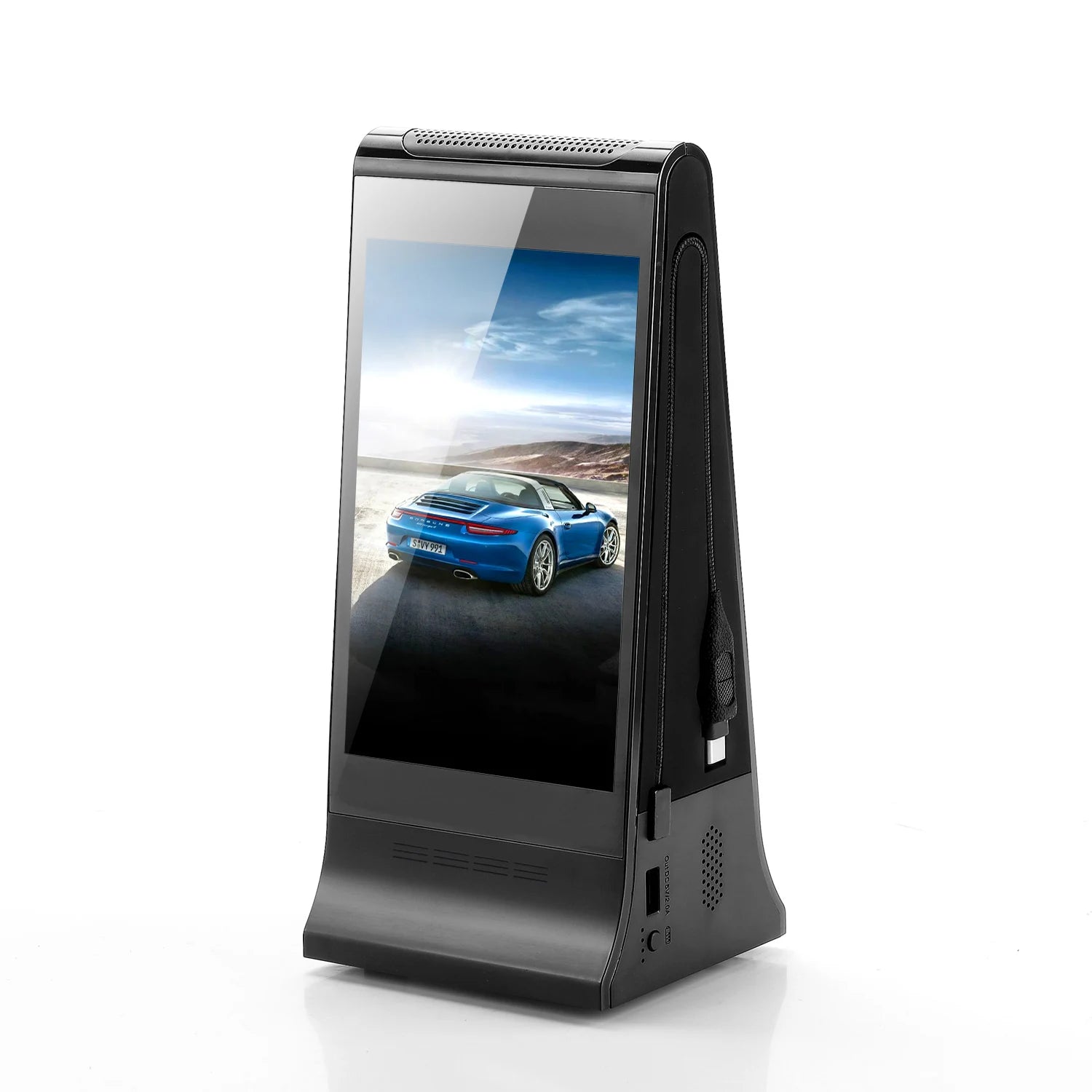 Tabletop 8 Inch Advertising Player Digital Signage Advertising Equipment Restaurant Menu Power Bank Phone Charging