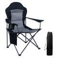 High-Back Foldable Aluminium Fabric Chair Modern Removable Plastic Beach Outdoor Furniture Camping Fishing Garden Park