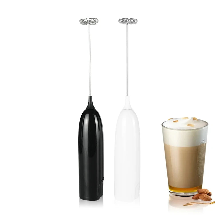 Plastic Hand Held Electric Battery Milk Frother Foam Machine