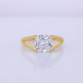 Starsgem Lab Grown Cushion Moissanite Ring D Color VVS Fancy Shape Moissanite Engagement Ring