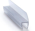 OEM &ODM H Type PVC Glass Door Rubber Seal Strip for 6/8/10/12mm Glass clear Black Customized Color water seal