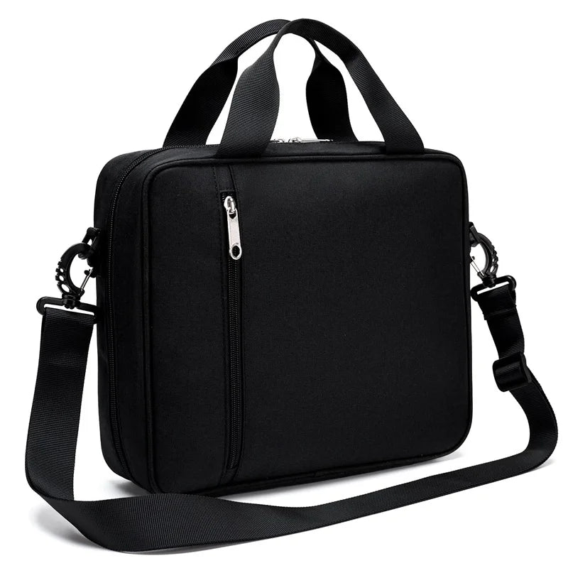 Wholesale Factory Black Bible Cover for Men Custom Canvas Bible Covers With Pocket Zip Large Size Carrying Bible Bag
