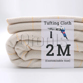 Manufacturer Primary 2m Big Size Fabric Tufting Cloth for DIY Rugs Making Embroidery Provided Different Sizes