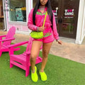 Autumn New Trend Design Style Women's Fashion Europe Letter Embroidery Hoodie Set