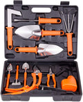 Stainless Steel Garden Tool Set Box Easy to Storage 10 Pcs Heavy Duty Factory Direct Professional Garden Grafting Tool Kit