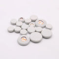 All Sizes Sheepskin Pads for Saxophone and Clarinet in White Black Brown Colors