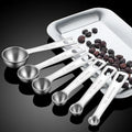 6pcs Set Stainless Steel Measuring Cups and Spoons Set Measuring Spoons Kitchen Set Trending Products 2021