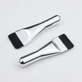 Convenient Travel Portable Silver Face Mask Brush Plastic Handle Personal Skin Care Beauty Product Face Mask Makeup Brush