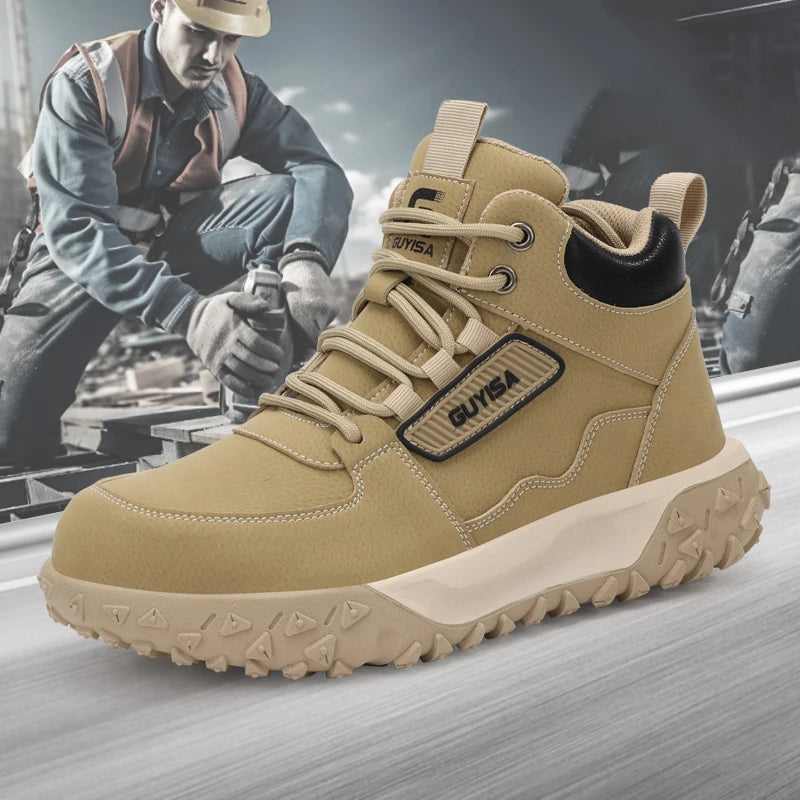 GUYISA  OEM/ODM  High-quality  Men's Safety Shoes for Industrial Use  Safety Boots for  Men