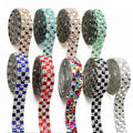 Wholesale 4mm Glass Hot Fix Rhinestone Tape Trimmings Self Adhesive Rhinestone Ribbon for Wedding