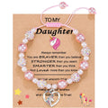 Cute Pink Adjustable Shambala Bead Unicorn Charm Bracelet for Girls