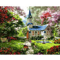 Pack Paint by Number for Adults Kits Countryside Landscape Modern Picture Coloring by Numbers for Diy Gift Home Wall Decor
