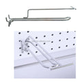 300mm  3 Wires Hook With Price Tag Pegboard Metal Wire Hooks