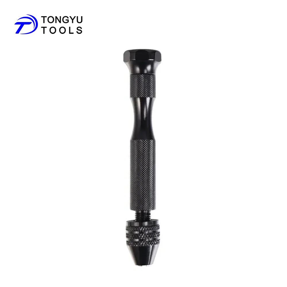 Mini Hand Drill with Chuck for 0.5-3.5mm Twist Bits Manual Micro Pin Vise Vice Tool for Jewelry Model Resin Wood DIY Crafting