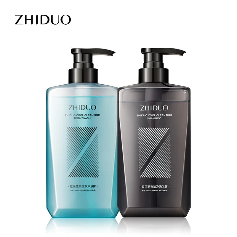OEM ODM Zhiduo Organic Natural Shower Gel Whitening Deeply Cleaning Kojic Acid Brightening Body Wash