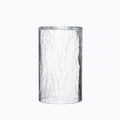 Factory Bubble Textured Cylinder Glass Lampshade Wall Light Fixture for Indoor Entrance Hallway Balcony Courtyard Terrace Front