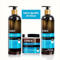 Natural Herbal Professional Sulfate Free Home Use Smooth Argan Collagen Keratin Hair Care Shampoo and Conditioner Set