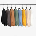 Custom Solid Autumn Sweatshirt Polyester/Cotton 400gsm Long Sleeve Crew Neck Oversized Fit for Men