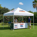 10x10 Advertising logo Outdoor Aluminum Exhibition Event Marquee Gazebos Canopy Pop up Custom Printed Trade Show Tents