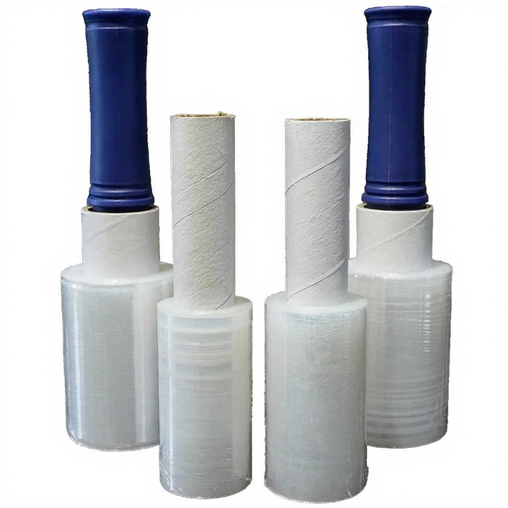 Factory Direct Sale High Quality Mini Stretch Film Self Adhesive PE Shrink Film Factory Direct Supermarket Exhibition Promotion