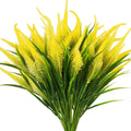 Artificial Flowers Plastic Greenery Foliage Plants Shrubs for Garden Wedding Hanging Planter Farmhouse Home Party Decoration