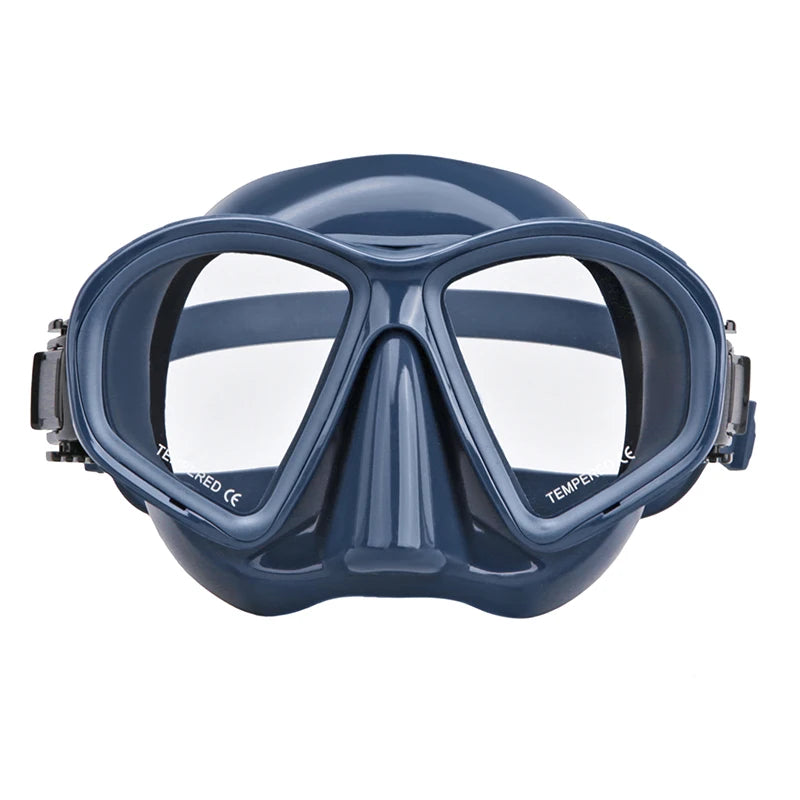 Hot Sale Silicone Face Mask Fashion Adults Free Diving Gear Goggles Snorkeling Low Volume Freediving Mask MegaBDM