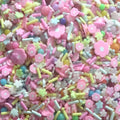 1KG Mixed Colorful Beads Shaker Filler Attractive Flowers Sakura Clay Slices Figurine Sprinkles Slime Supplies Craft Non-toxic