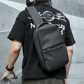 MOYYI Waterproof PVC Crossbody Bags for Men Outdoor Cycling Sling Bags