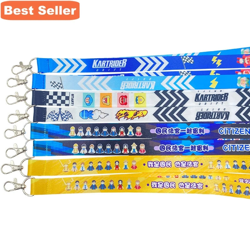 China Factory Certified Top 1 Hot Selling Free Design Polyester Lanyard