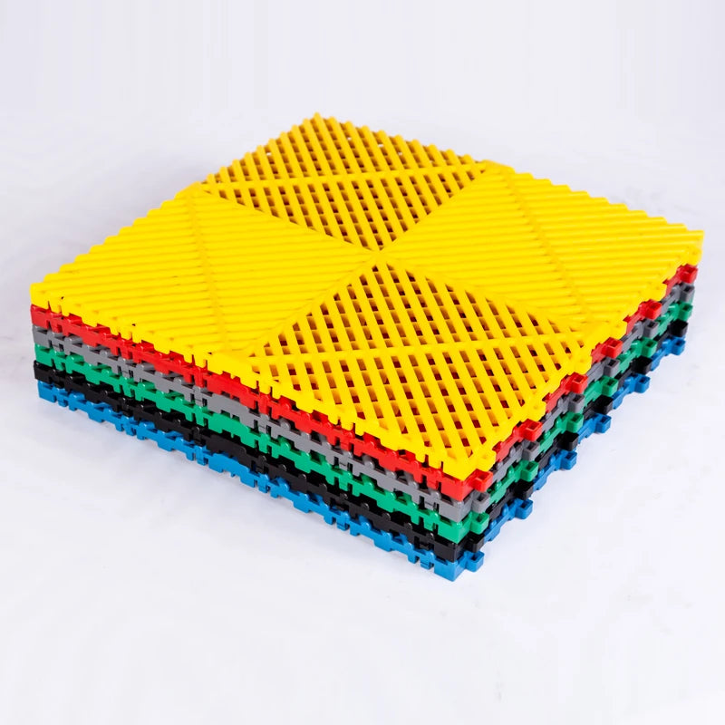 Door to Door  Garage Floor Tiles Plastic Pp  Garage Flooring Mat