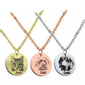 Personalized Pet Mom Gifts Custom Pet Jewelry Dog Necklace Cat Lovers Mothers Day Gift for Grandma From Daughter