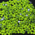 Lucky  Factory Bulk 7mm 8mm Hotfix  Resin RhineStone Hot Fix Pearl Half Round Hotfix Plastic Beads for Garment
