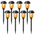 Solar Outdoor Lights Pathway Stainless Steel Solar Lights Outdoor Waterproof LED Solar Walkway Lights for Landscape
