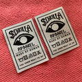 Straight Cut Washing Care Clothing Labelcomfortable Handfeeling Damask Woven Label for Inside