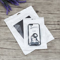 M-STAR MX-030 Custom Printed Frosted Zipper Phone Case and Plastic Storage Pouch with OPP+PET Material Microwaveable and Logo