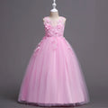 High Quality Drop Shipping Bulk Wholesale Kids Clothing Girls Party Dresses Latest Design Muslim Children Long Girl Dress