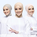 Fashion Hot Selling Elastic Scarf Undercap Soft Modal Muslim Inner Hijab Cap Scarves for Women