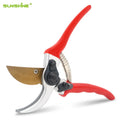 For SUNSHINE Professional SK5 Steel Blade Garden Pruner 8.46'' DIY Industrial Use Hand Shears with Aluminium Alloy Dipped Handle