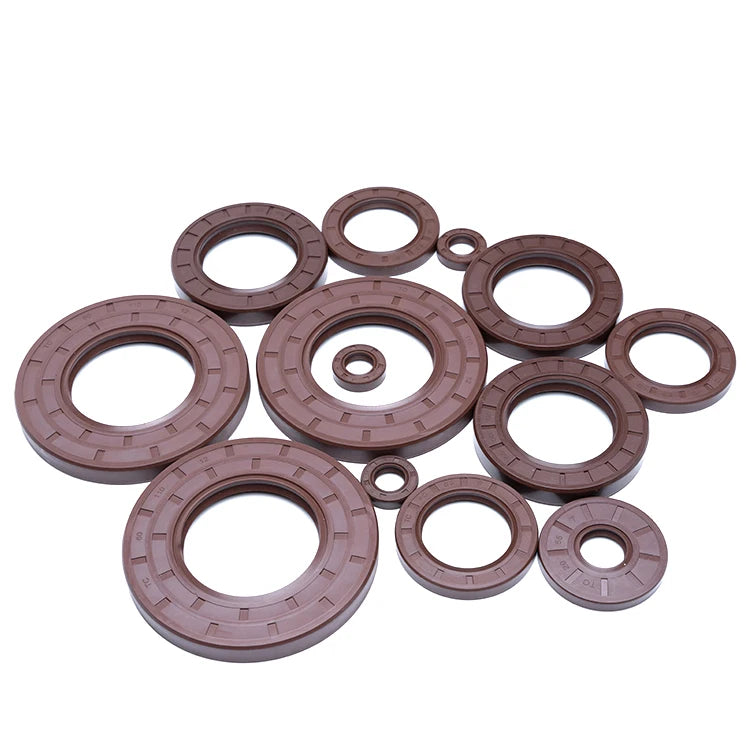 FKM Rubber Skeleton Oil Seal Tc Type Lip Seal Rotary Shaft Seals