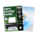Wholesale Fanyi Vinyl Roll A4 Barcode Label Transparent Reflective Paper Stickers Clear Sticker Sheet Custom