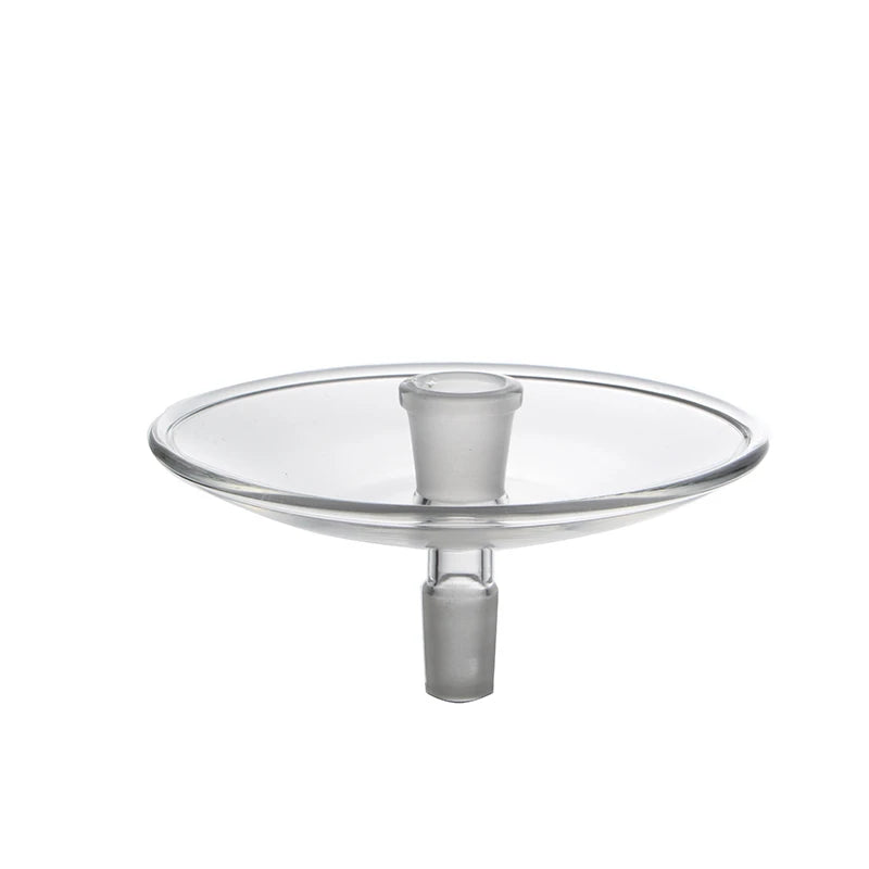 2024 Wholesale High Quality Dia 14mm Glass Hookah Tray Shisha Plate Chicha Accessory Narguile Charcoal Plate in Box Packaging