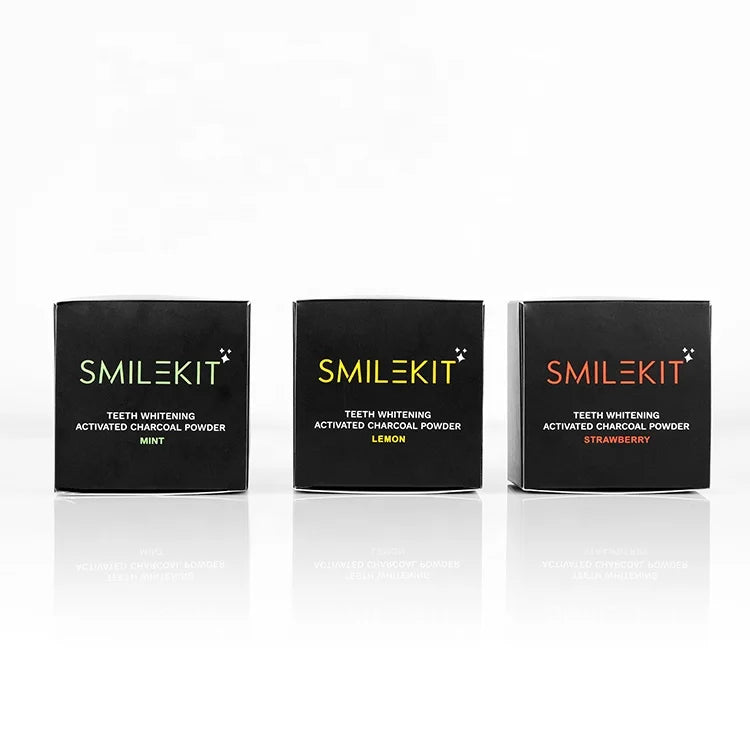 Wholesale 30g 60g Private Label Teeth Whitening Natural Bamboo Powder Teeth Whitening Powder