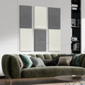Same-Day Shipping Modern High Resilience Eco-Friendly Sound Deadening Bevel Edge Fabric Acoustic Panel for Studio Record