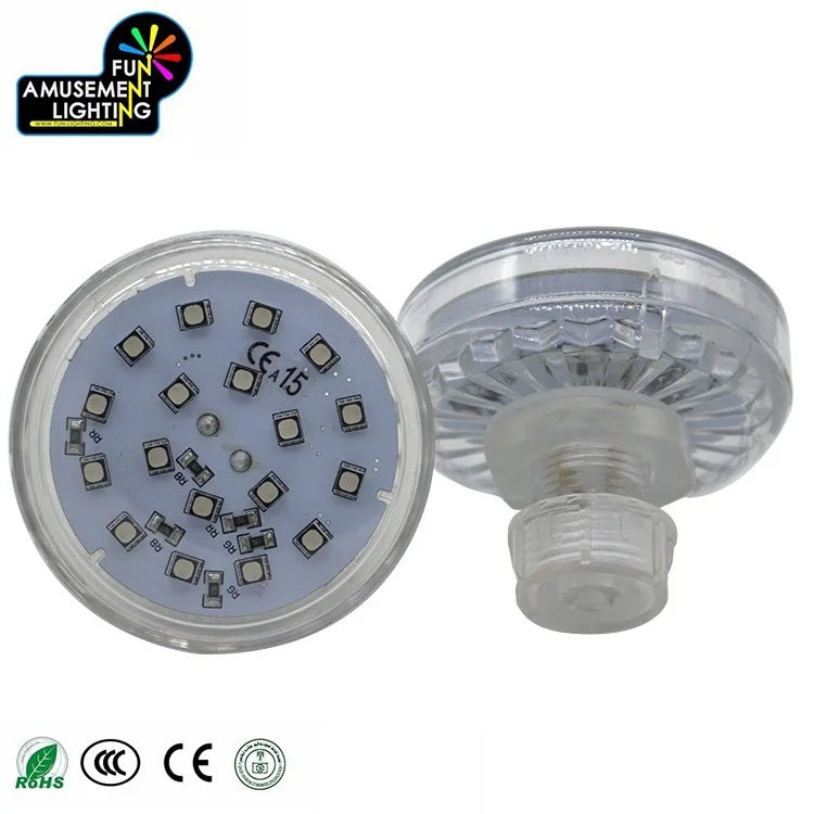 New Products Preprogrammed LED Light RGB LED Light Amusement Fairground 60mm