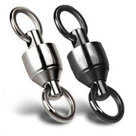 DORISEA Stainless Steel Ball Rolling Bearing Crane Swivel Snap Hook Fishing Connector 0#-10# 430-740 lb Working Load 1/2