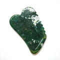 Diy Custom Box Gua Sha Tool Indian agate Jade Fish Shape Guasha Massager TCM Massage Board Bulk Seller