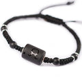 Knitting Natural Matt Stone Weaves Zodiac Bracelet ST306