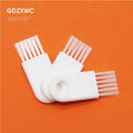 Small Mini 50mm Hanging Razor Cleaning Brush with PBT Bristles Modern Design for Household Dusting-GDZXWC