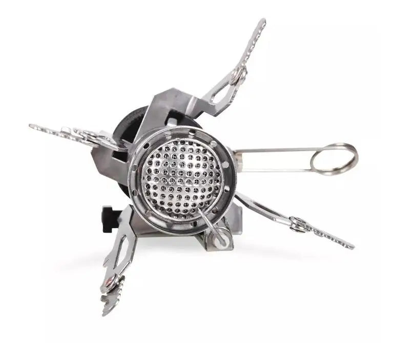 Small Picnic Accessories Backpacker Supplies Outdoor Heating Mini Portable Camping Stove for Fishing Hiking Hunting