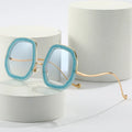 2026 New Fashion Unique Oversized Irregular Uv400 Women Sunglasses Luxury Diamond Shiny Crystal Women Sunglasses